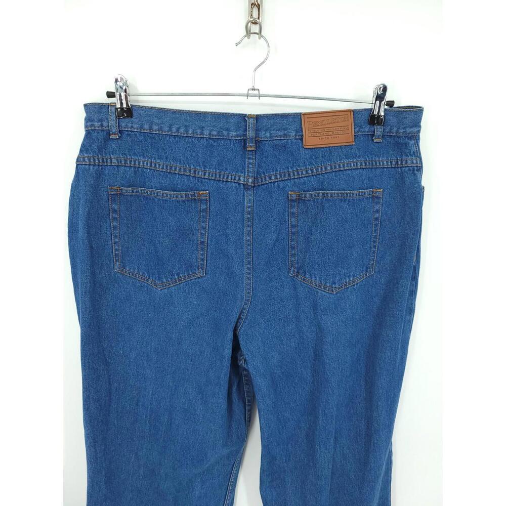 Vintage Pendleton Jeans Womens 18 High Rise Mom Jeans Straight 80s Blue Denim - Picture 7 of 11